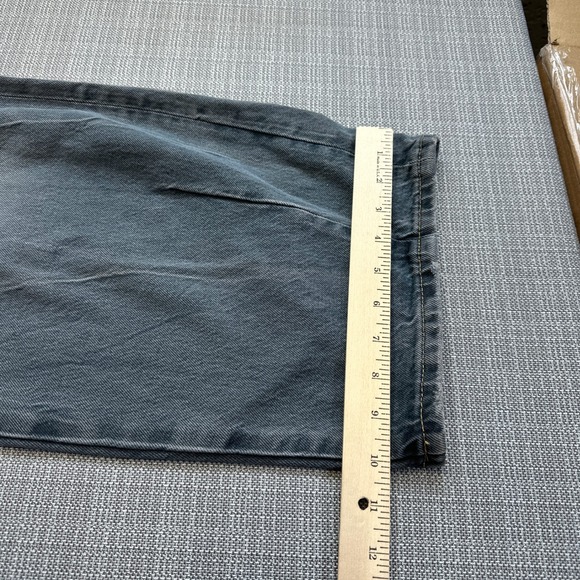 Zara High Rise Wide Leg Jeans Womens 8 Baggy Grey Modern Indie 90s Revival - Picture 10 of 11